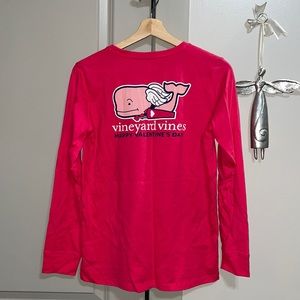 Vineyard Vines youth long sleeve valentines T shirt XL